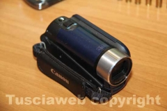 La videocamera provento di furto