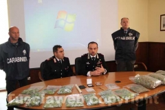 Il maggiore Trombetta e il luogotenente Fazi illustrano i dettagli dell'operazione Green House