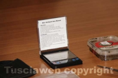 Un bilancino di precisione sequestrato