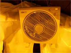 Uno dei ventilatori della serra