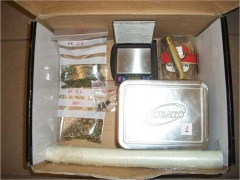 Il materiale sequestrato