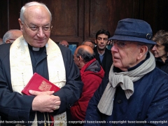 Un momento della cerimonia