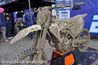 Sport - Motocross - Le moto dopo la gara