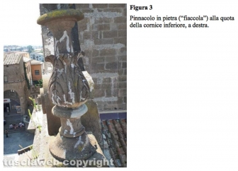 Viterbo - Duomo rischio crolli - Le foto dei vigili del fuoco scattate durante il sopralluogo