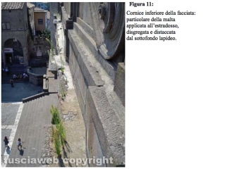 Viterbo - Duomo rischio crolli - Le foto dei vigili del fuoco scattate durante il sopralluogo