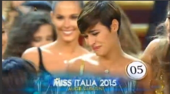 Alice Sabatini è Miss Italia