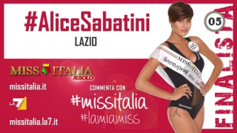 Alice Sabatini è Miss Italia