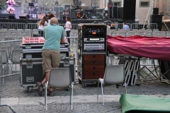 La Pfm a piazza San Lorenzo