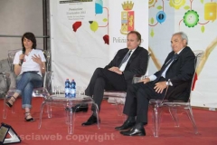 L\'incontro con Maurizio Masciopinto e il questore Urti