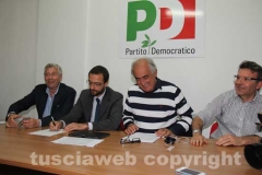 La conferenza di presentazione dei candidati PD