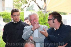 La presentazione dei candidati di Fratelli d\'Italia