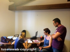 Viterbo - Ecco la macchina di Caffeina...