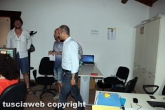 Viterbo - Ecco la macchina di Caffeina...