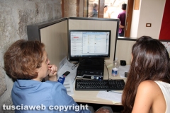 Viterbo - Ecco la macchina di Caffeina...