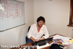 Viterbo - Ecco la macchina di Caffeina...