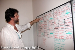 Viterbo - Ecco la macchina di Caffeina...