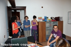 Viterbo - Ecco la macchina di Caffeina...