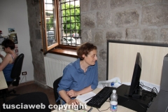 Viterbo - Ecco la macchina di Caffeina...