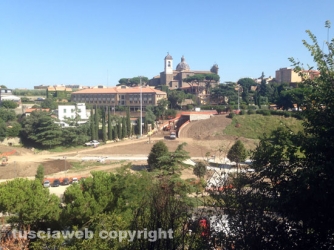 Viterbo - Ecco l\'ascensore a valle Faul