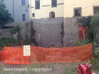 Viterbo - Ecco l\'ascensore a valle Faul