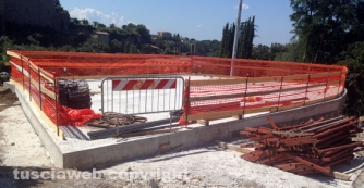 Viterbo - Ecco l'ascensore a valle Faul