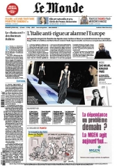 \"L\'Italia anti austerità allarma l\'Europa\"