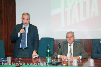 Viterbo - L'incontro alle Terme dei Papi con Maurizio Gasparri