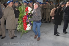 Viterbo - Elicottero precipitato - Il funerale di Lozzi e Calligaris
