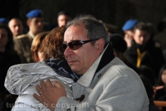 Viterbo - Elicottero precipitato - Il funerale di Lozzi e Calligaris
