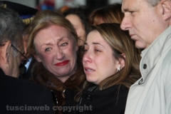 Viterbo - Elicottero precipitato - Il funerale di Lozzi e Calligaris