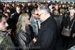 Viterbo - Elicottero precipitato - Il funerale di Lozzi e Calligaris