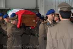 Viterbo - Elicottero precipitato - Il funerale di Lozzi e Calligaris
