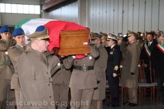 Viterbo - Elicottero precipitato - Il funerale di Lozzi e Calligaris