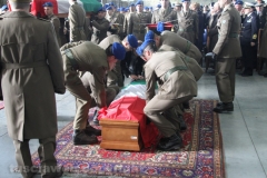 Viterbo - Elicottero precipitato - Il funerale di Lozzi e Calligaris