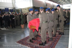 Viterbo - Elicottero precipitato - Il funerale di Lozzi e Calligaris