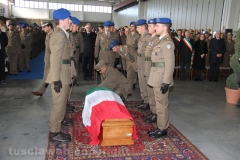 Viterbo - Elicottero precipitato - Il funerale di Lozzi e Calligaris