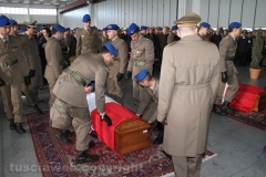 Viterbo - Elicottero precipitato - Il funerale di Lozzi e Calligaris