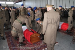 Viterbo - Elicottero precipitato - Il funerale di Lozzi e Calligaris