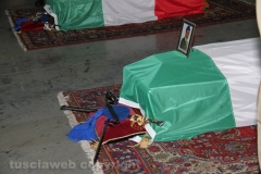 Viterbo - Elicottero precipitato - Il funerale di Lozzi e Calligaris