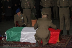 Viterbo - Elicottero precipitato - Il funerale di Lozzi e Calligaris
