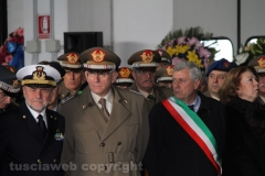 Viterbo - Elicottero precipitato - Il funerale di Lozzi e Calligaris