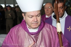 Viterbo - Elicottero precipitato - Il funerale di Lozzi e Calligaris