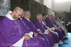 Viterbo - Elicottero precipitato - Il funerale di Lozzi e Calligaris