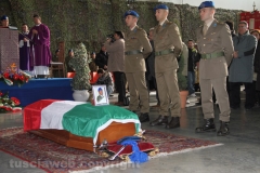 Viterbo - Elicottero precipitato - Il funerale di Lozzi e Calligaris