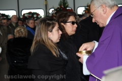 Viterbo - Elicottero precipitato - Il funerale di Lozzi e Calligaris