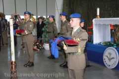 Viterbo - Elicottero precipitato - Il funerale di Lozzi e Calligaris