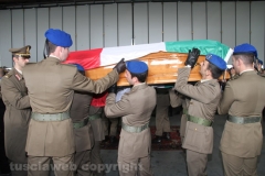 Viterbo - Elicottero precipitato - Il funerale di Lozzi e Calligaris