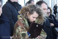 Viterbo - Elicottero precipitato - Il funerale di Lozzi e Calligaris