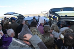 Viterbo - Elicottero precipitato - Il funerale di Lozzi e Calligaris