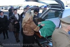 Viterbo - Elicottero precipitato - Il funerale di Lozzi e Calligaris